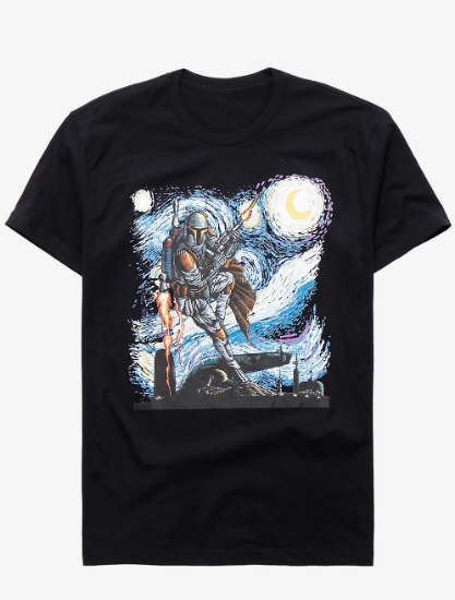 boba fett starry night